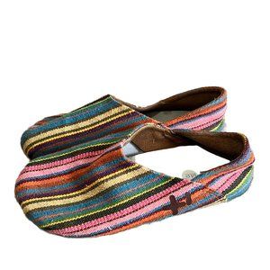 Multicolor Funky Casual Earthy Shoes